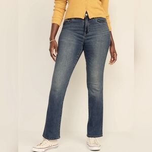 Old Navy at waist boot cut jean